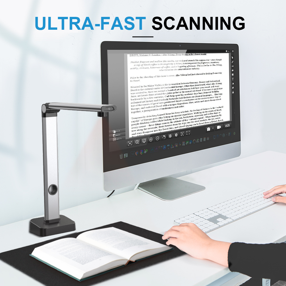 Document Camera Visualizer - JOYUSING L14 14MP HD Book &