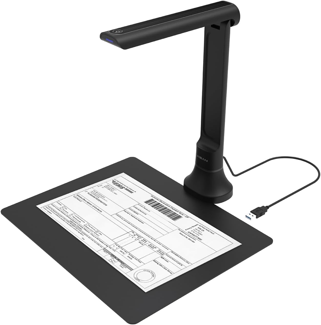 Document Camera Visualizer - VIISAN DB8401 16MP Document Camera for