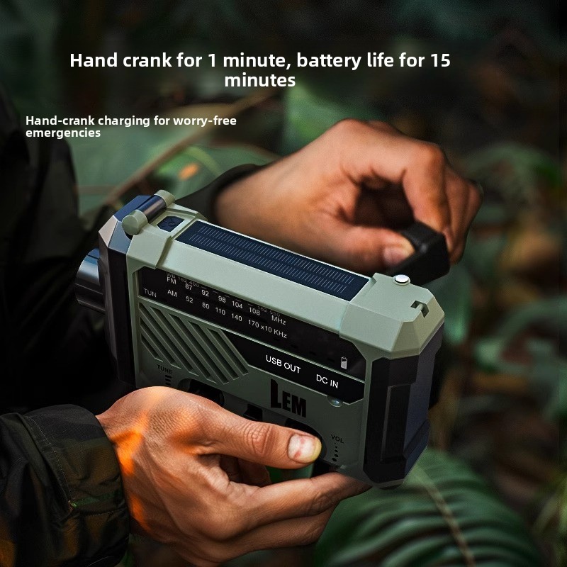 Survival Radio-Emergency Hand  - огляд і ціна Solar Powered Charger