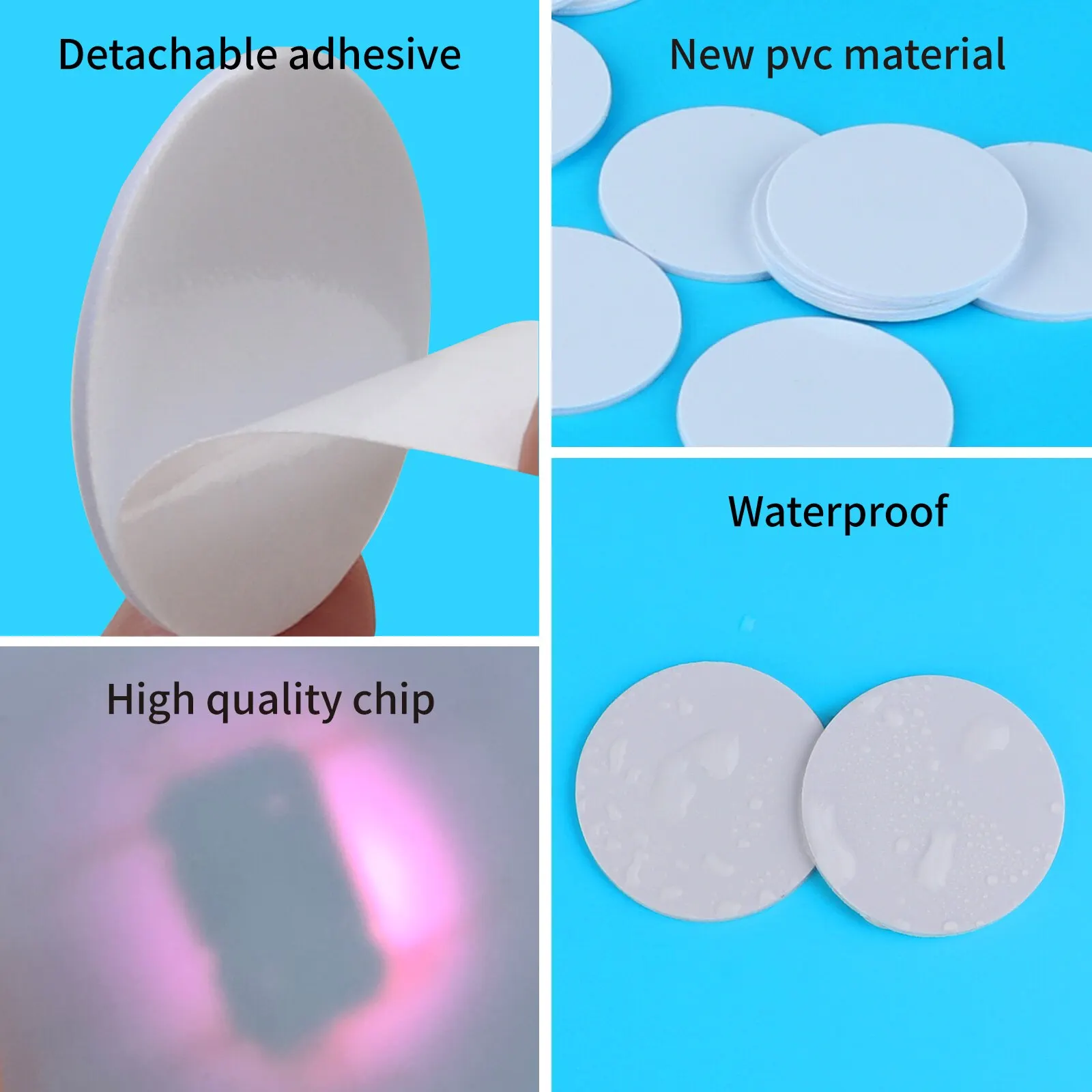 20pcs  13.56MHz Ntag215 NFC Co - огляд і ціна Nfc Tag Programmable