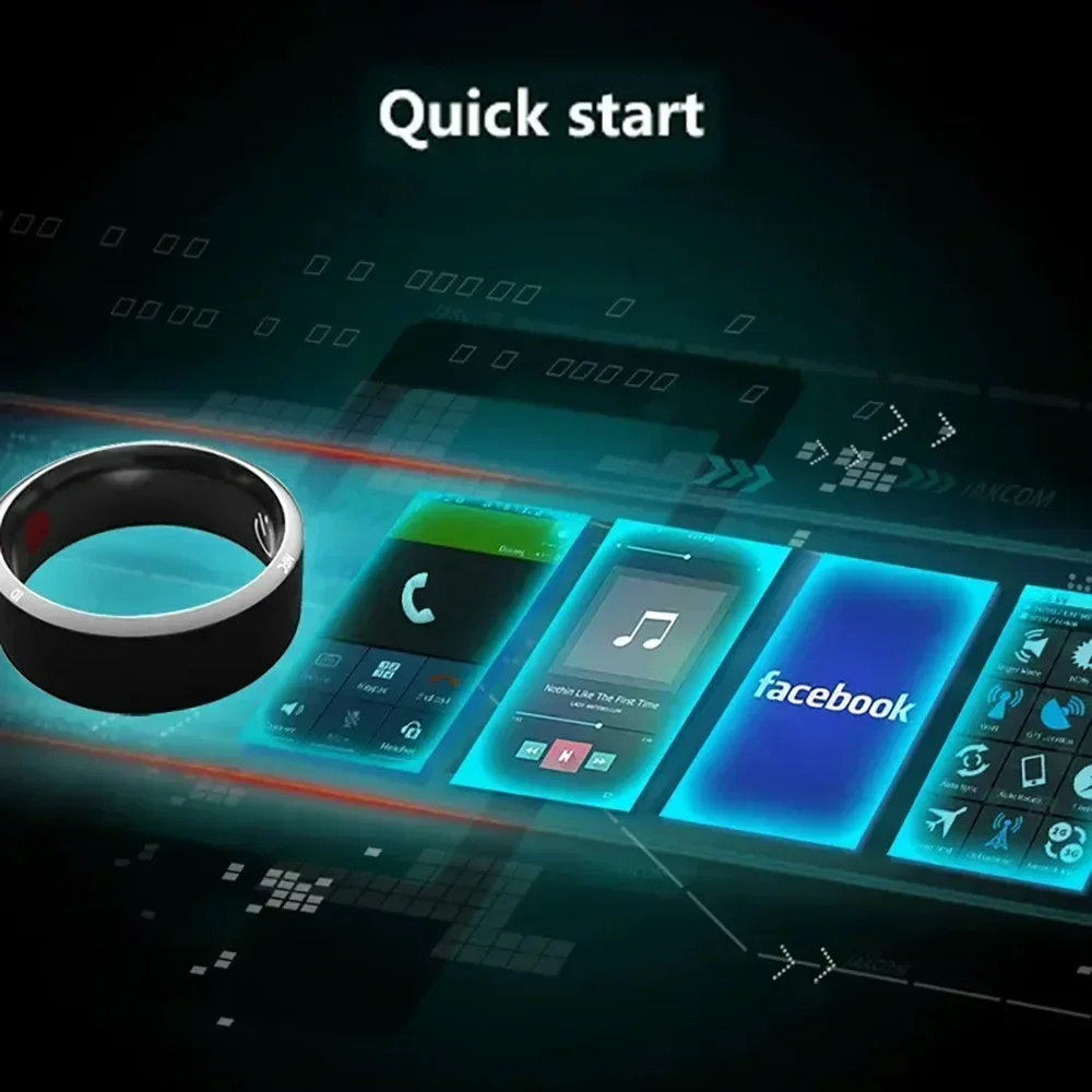 Fashion NFC Control Smart Ring - огляд і ціна Nfc Tag Programmable