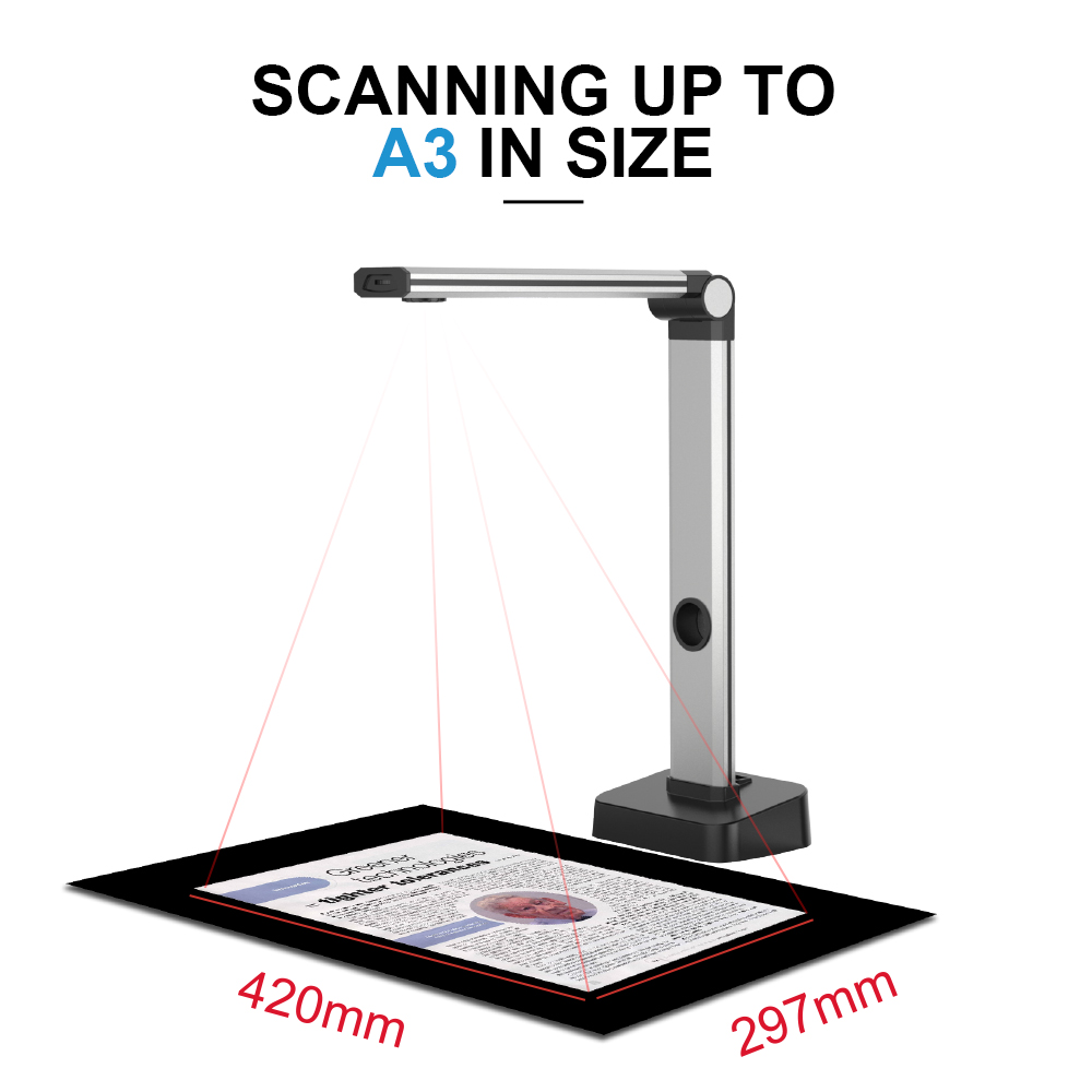 JOYUSING  L14 14MP HD Book & D - огляд і ціна Document Camera Visualizer