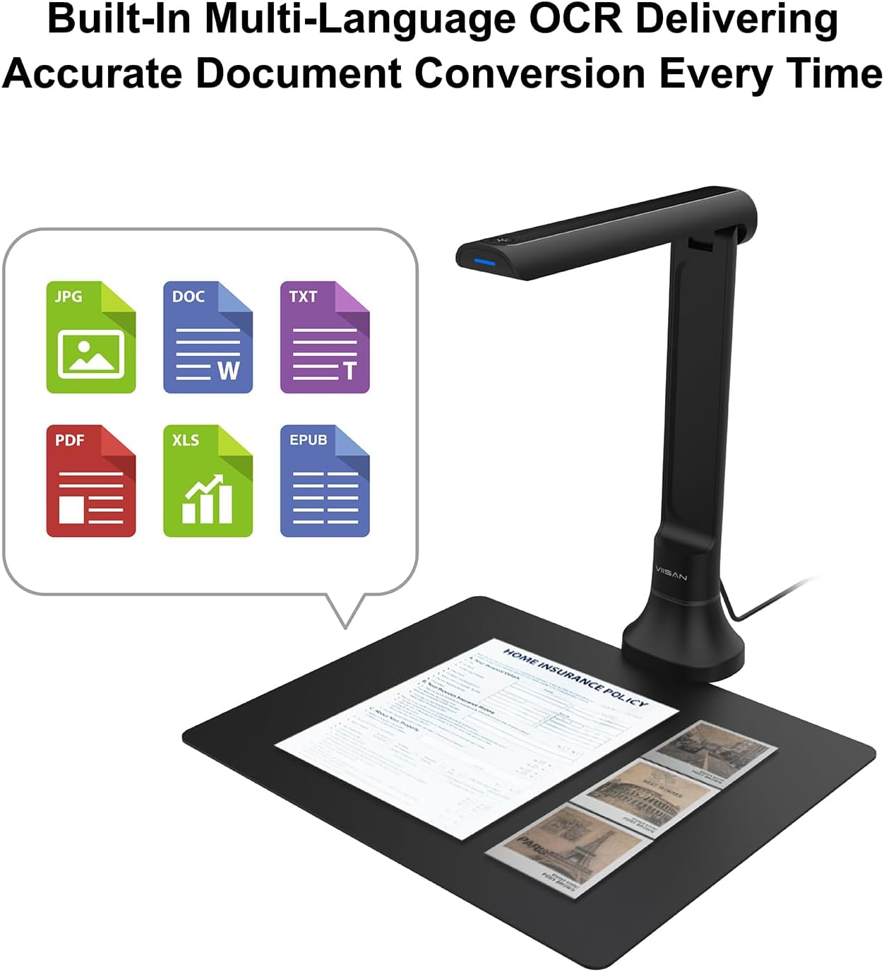 VIISAN DB8401 16MP Document Ca - огляд і ціна Document Camera Visualizer