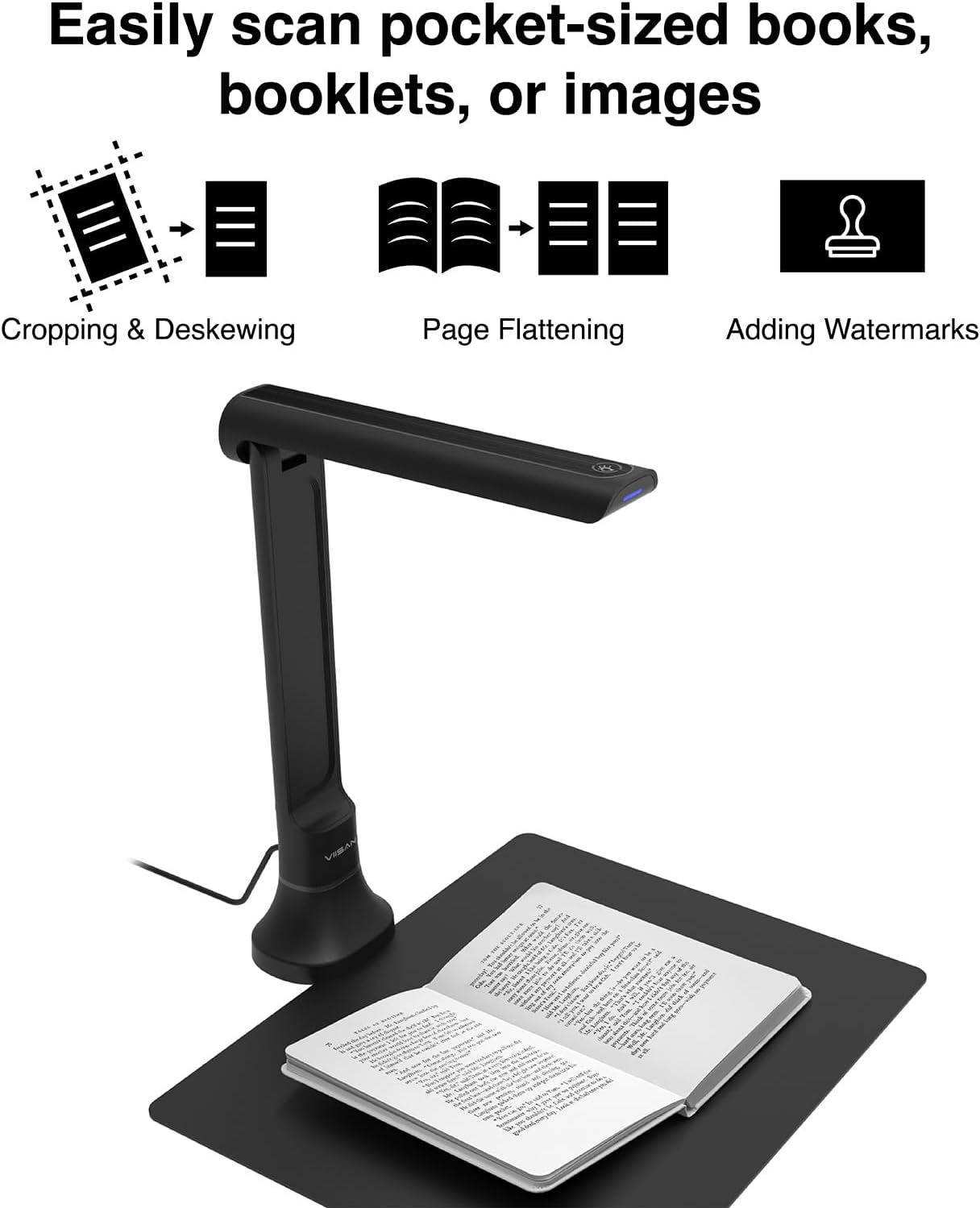 VIISAN DB8401 16MP Document Ca - огляд і ціна Document Camera Visualizer