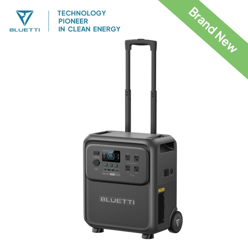 BLUETTI Elite 400 2600W 3840Wh - огляд і ціна Solar Powered Charger
