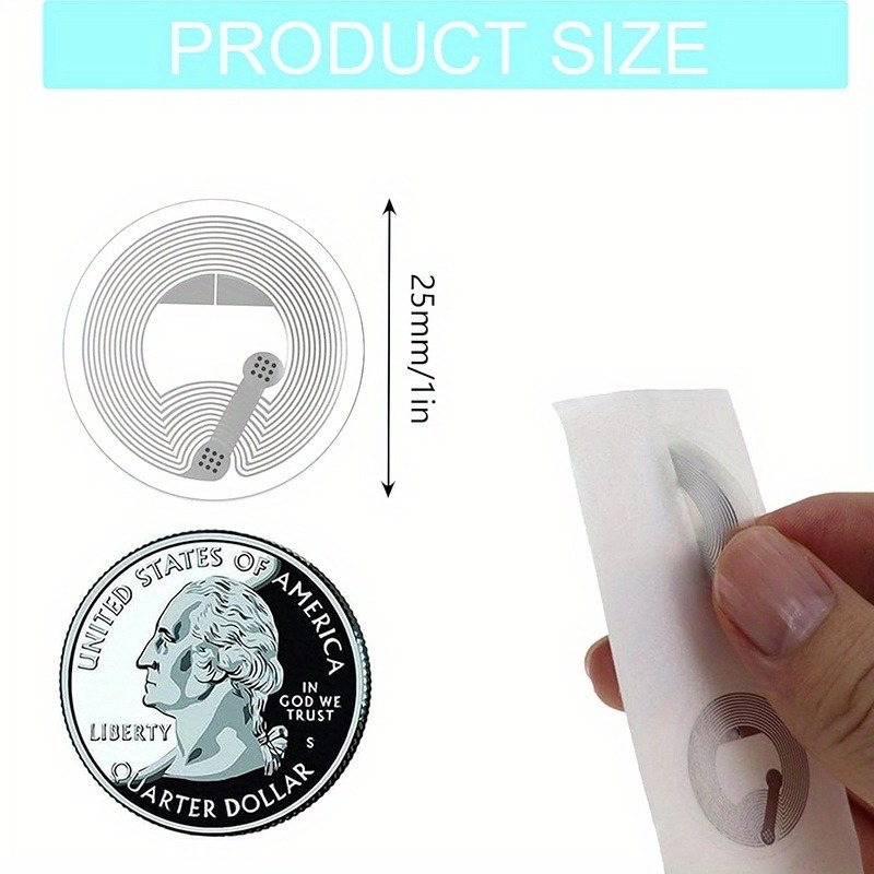 NTAG213 NFC 215 Tags Sticker U - огляд і ціна Nfc Tag Programmable