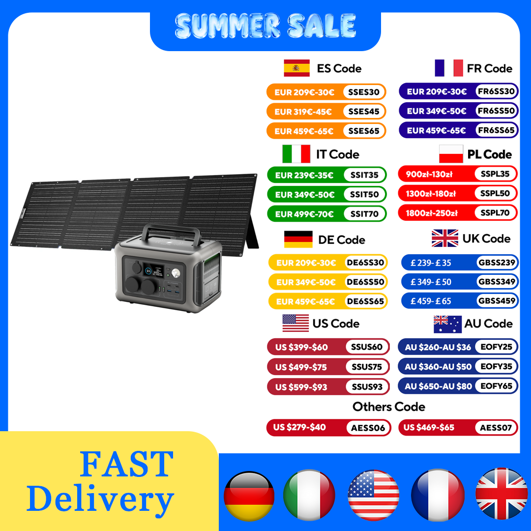 ALLPOWERS R600 Power station 2 - огляд і ціна Solar Powered Charger