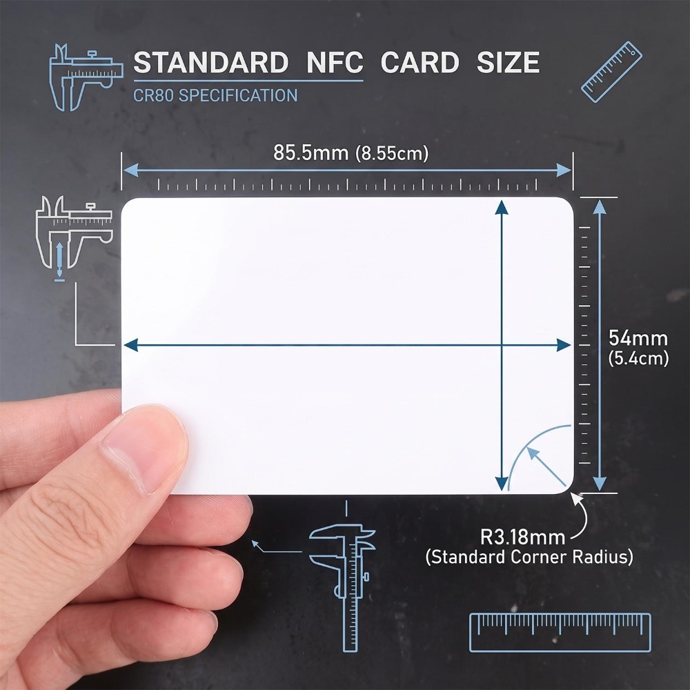 2-20Pcs Ntag216 Ntag215 Ntag21 - огляд і ціна Nfc Tag Programmable