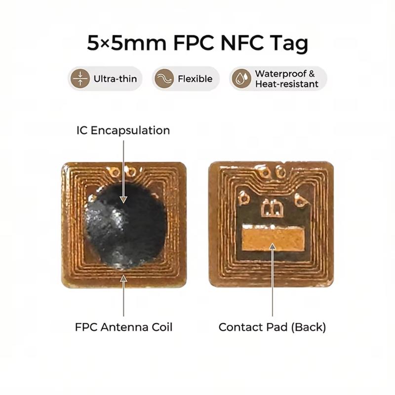 Programmable Micro FPC NFC RFI - огляд і ціна Nfc Tag Programmable