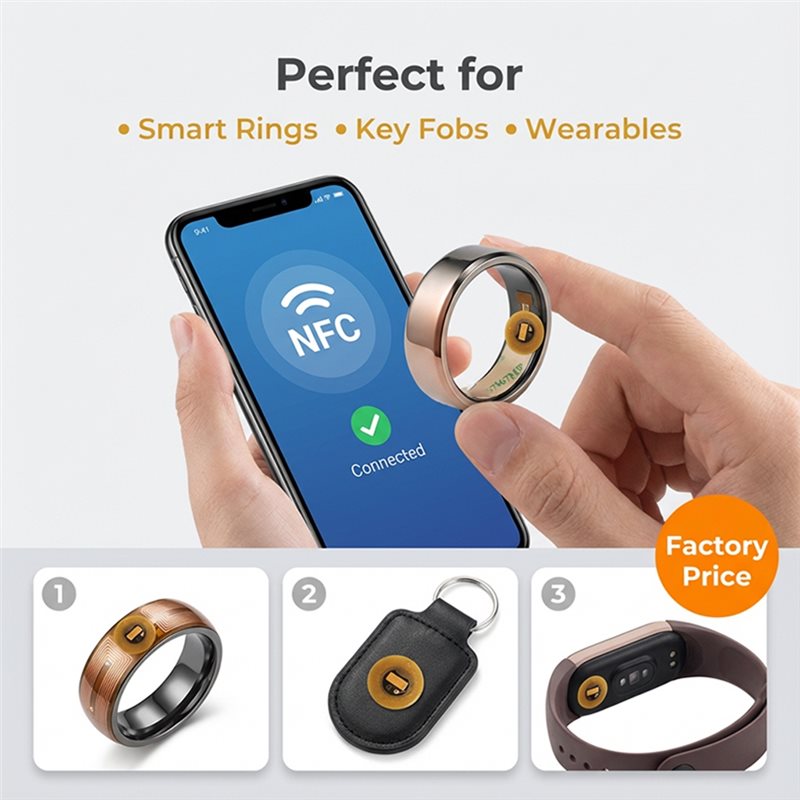 BAAE NFC Tag 6Mm Diameter NXP  - огляд і ціна Nfc Tag Programmable