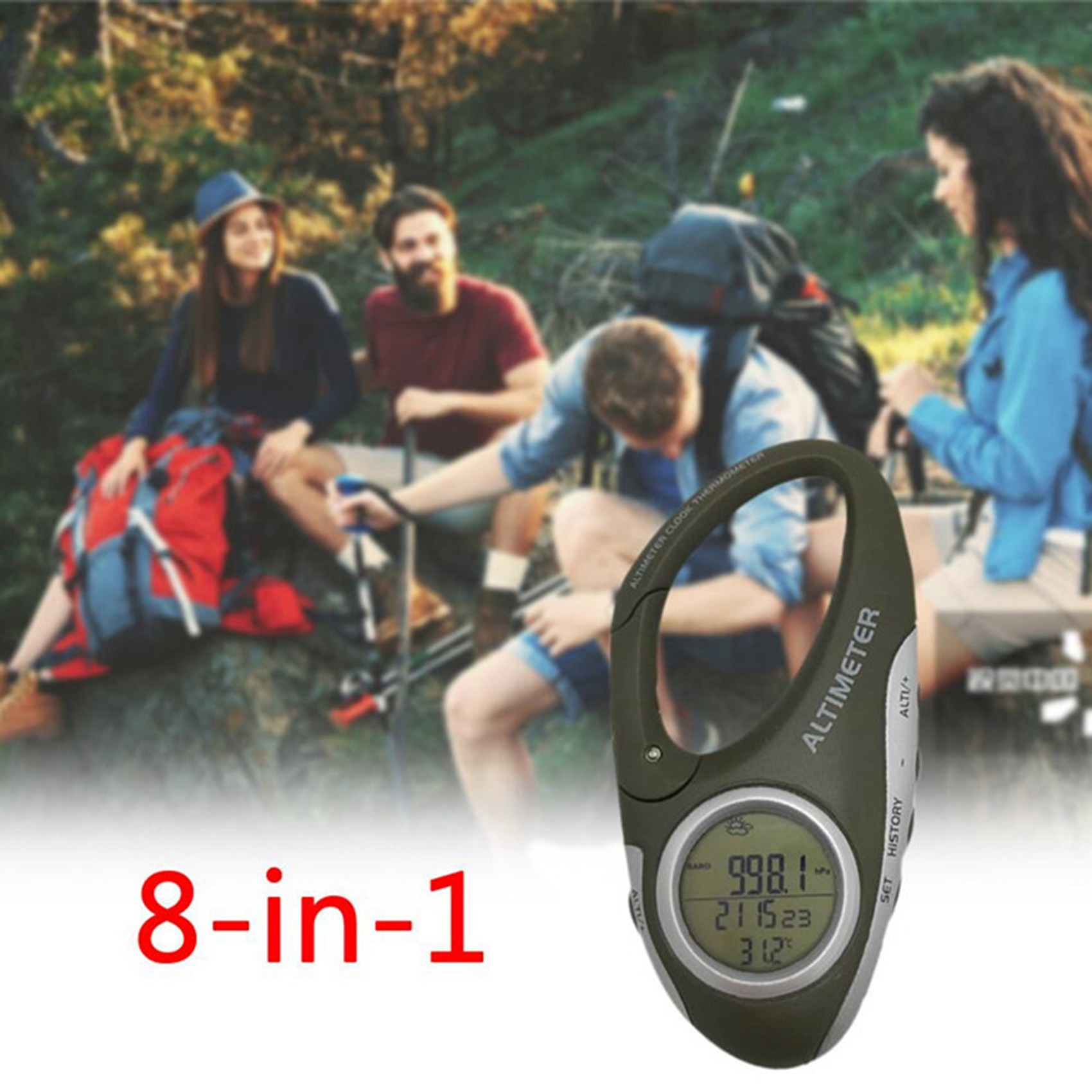 Electronic Altimeter Carabiner - огляд і ціна Electronics And Gadgets With A